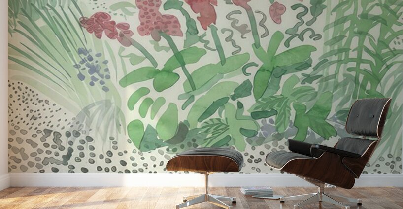 David Hockney 4 Wall Murals