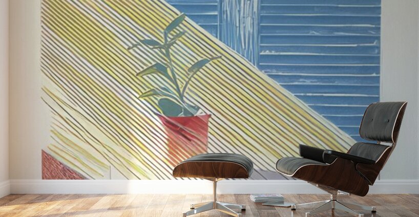 David Hockney 7 Wall Murals