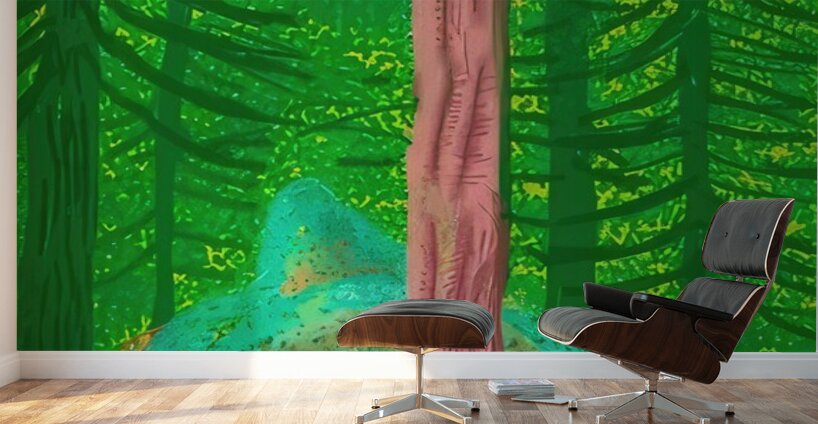David Hockney 14 Wall Murals