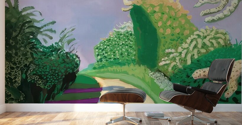 David Hockney 21 Wall Murals