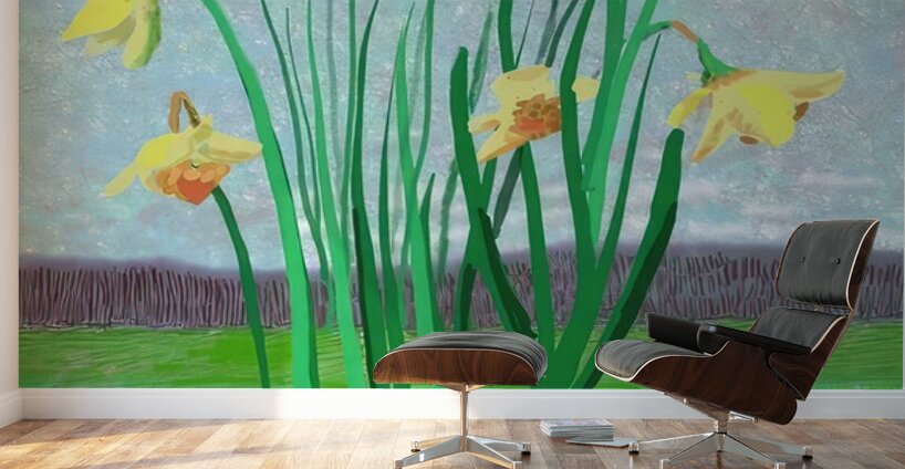 David Hockney 26 Wall Murals