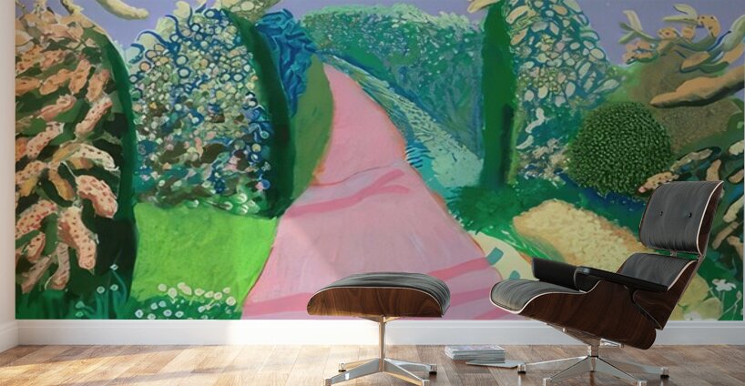 David Hockney 27 Wall Murals