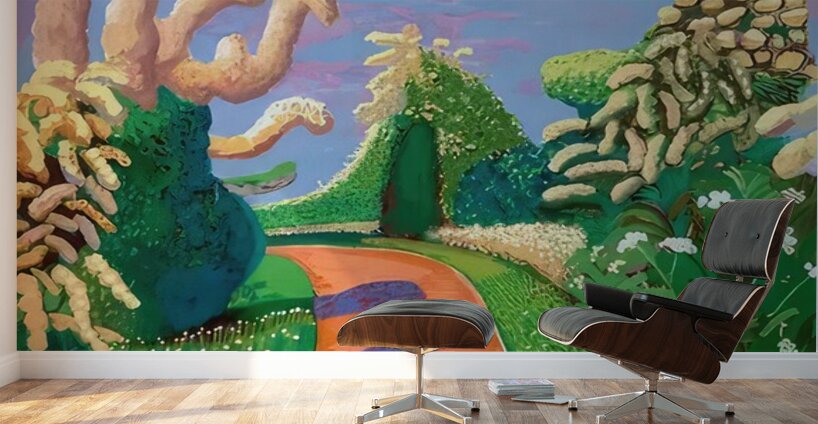 David Hockney 42 Wall Murals