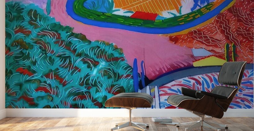 David Hockney 47 Wall Murals
