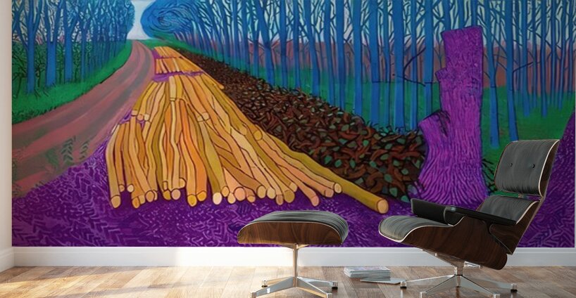 David Hockney 50 Wall Murals