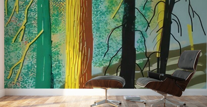 David Hockney 58 Wall Murals