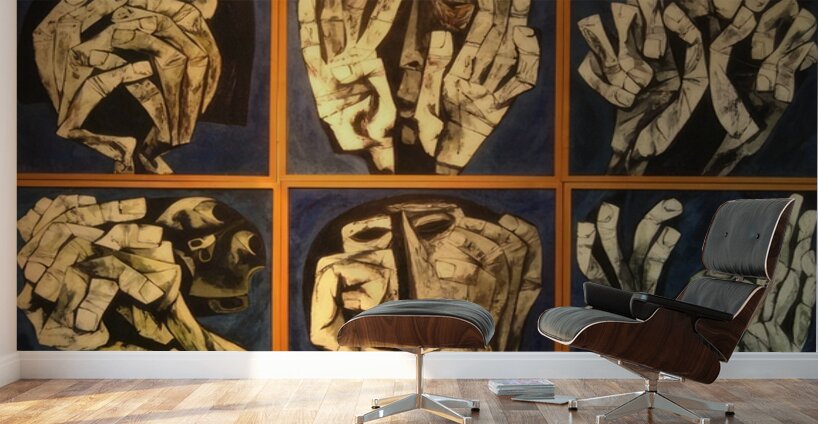 OUSWALDO GUAYASAMIN  22 Wall Murals