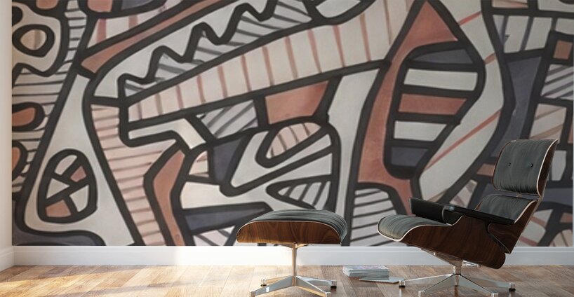 JEAN DUBUFFET 3 Wall Murals