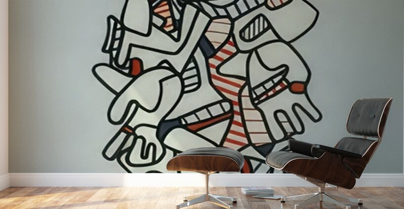 JEAN DUBUFFET 7 Wall Murals