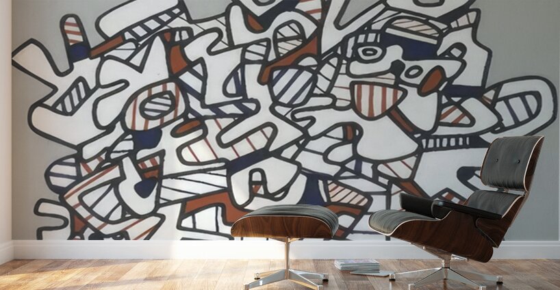 JEAN DUBUFFET 12 Wall Murals
