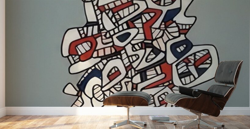 JEAN DUBUFFET 50 Wall Murals