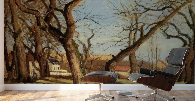 Chestnut Trees at Louveciennes 1872 Camille P Wall Murals