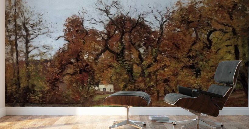Autumn Landscape near Pontoise 1872 Camille P Wall Murals