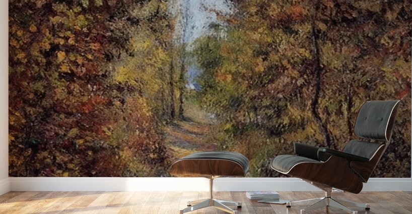 A Path in the Woods Pontoise 1879 Camille Pissaro Wall Murals