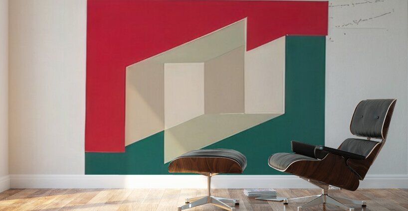 Josef Albers    3 Wall Murals