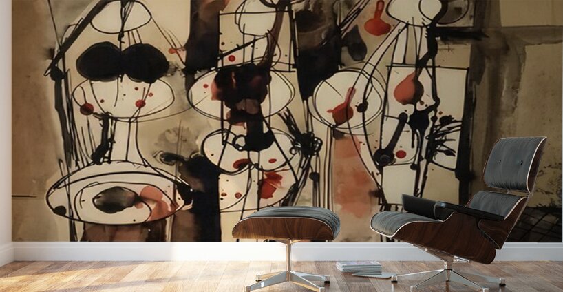 Robert Motherwell 3 Wall Murals