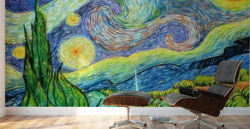 Vincent van Gogh 3 Wall Murals