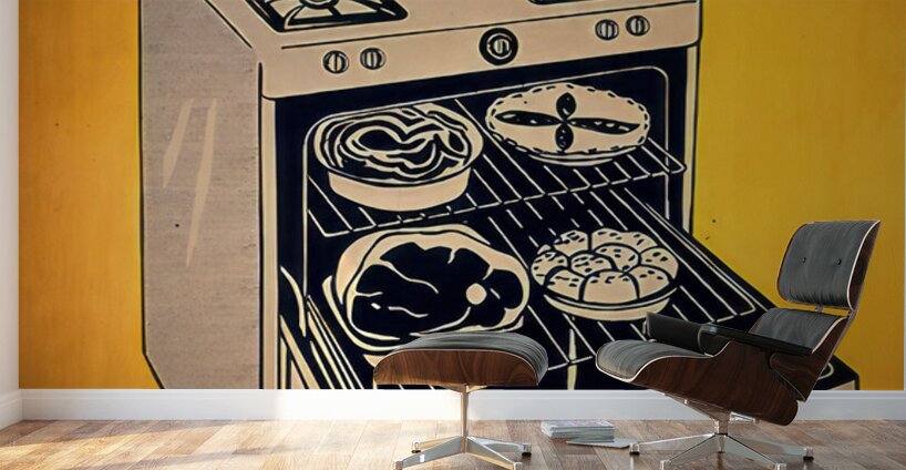 Roy Lichtenstein 2 Wall Murals