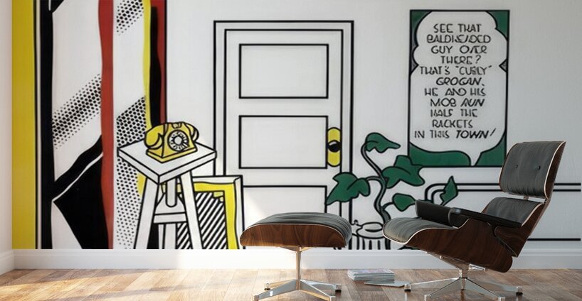 Roy Lichtenstein 6 Wall Murals