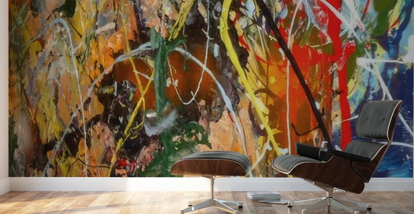 Jackson Pollock 4 Wall Murals