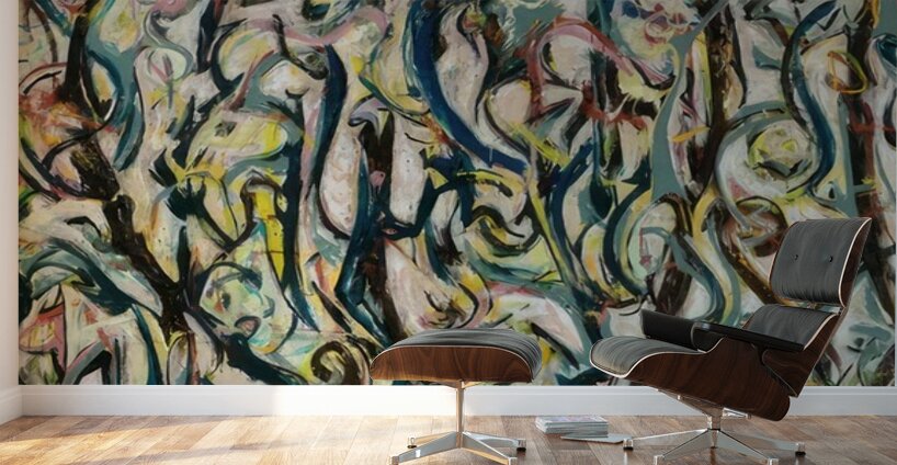 Jackson Pollock 4 Wall Murals