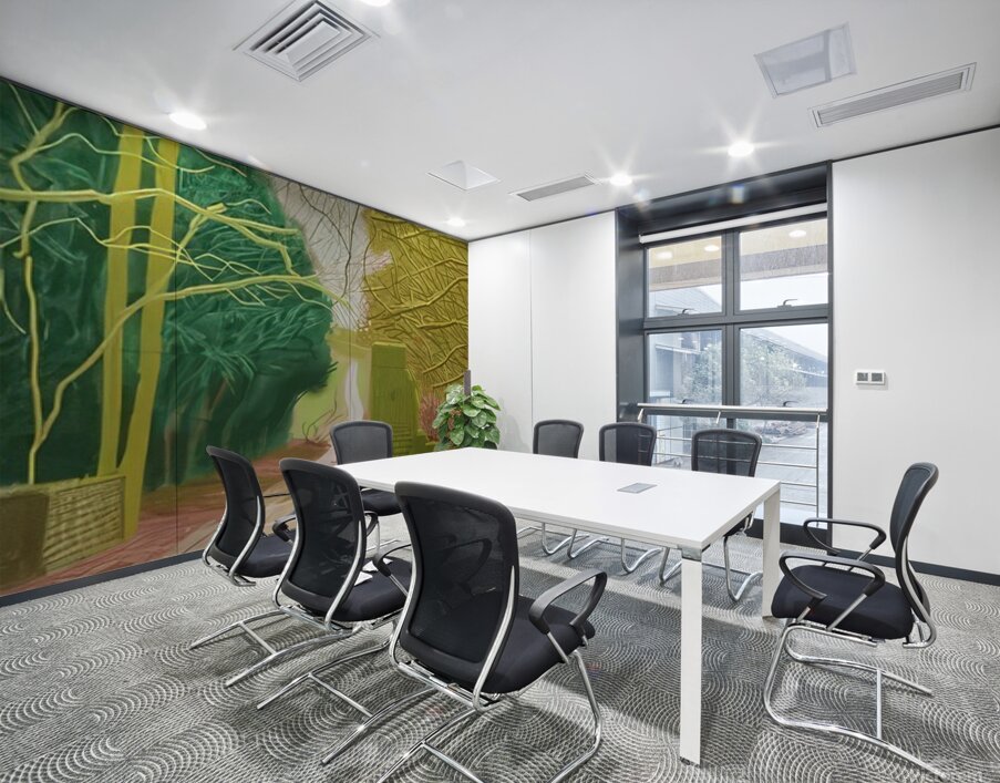 David Hockney 7 Wall Printing