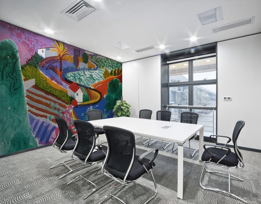 David Hockney 15 Wall Printing