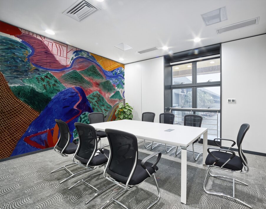 David Hockney  Wall Printing