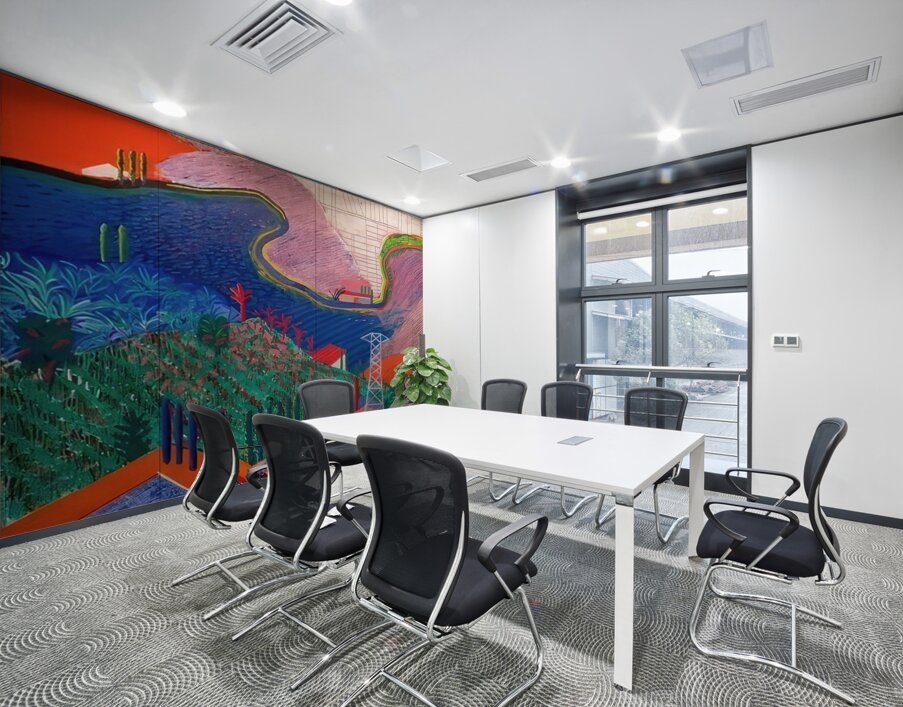 David Hockney  Wall Printing