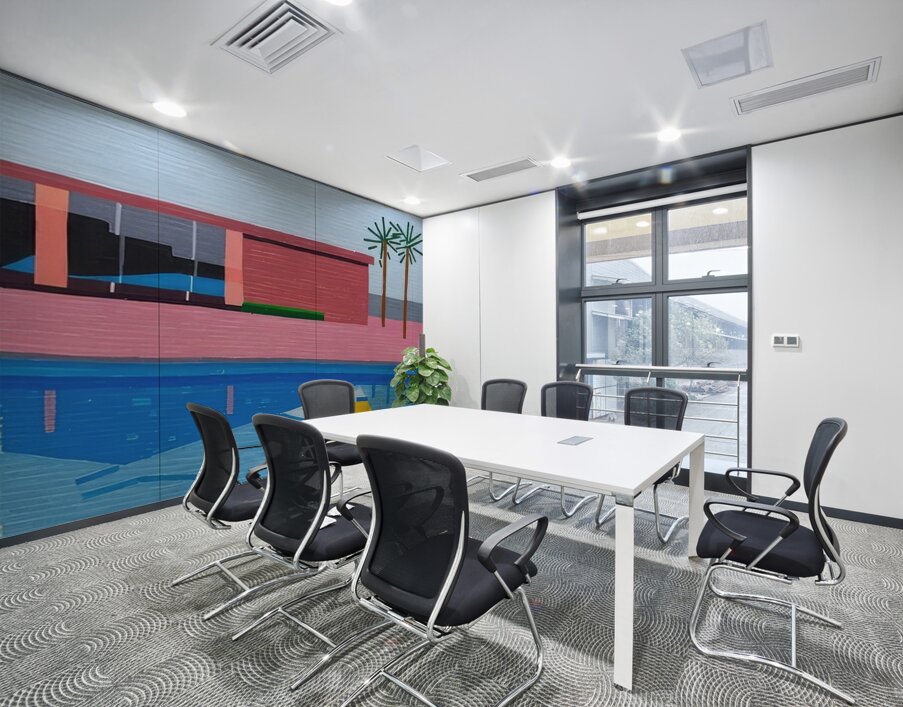 David Hockney  Wall Printing