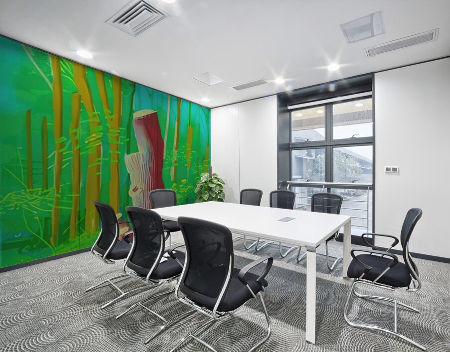 David Hockney  Wall Printing