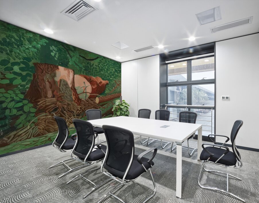 David Hockney  Wall Printing