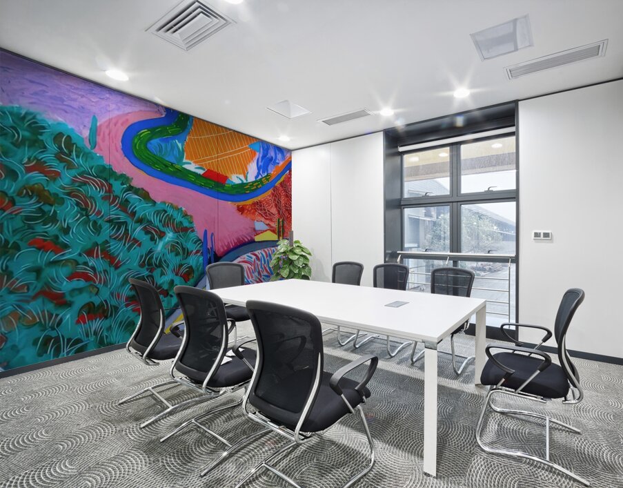 David Hockney 47 Wall Printing