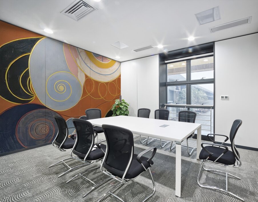 Hilma af Klint 12 Wall Printing