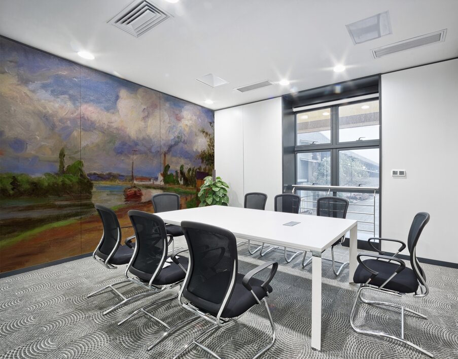 Fishermen on the Banks of the Oise 1876 Camil Wall Printing