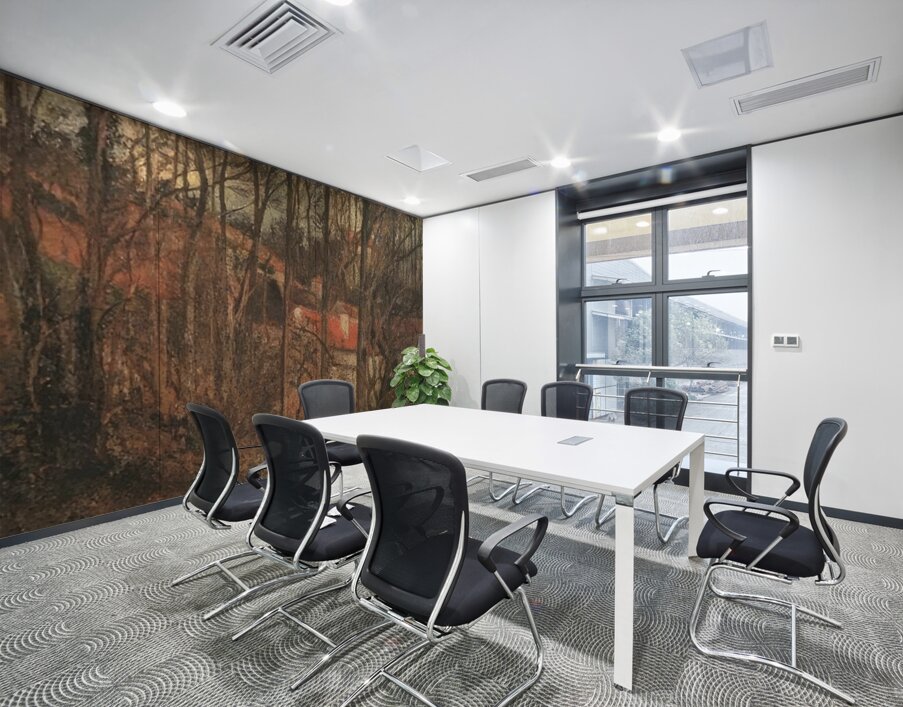 Grey Day Banks of the Oise 1878 Camille Pissa Wall Printing