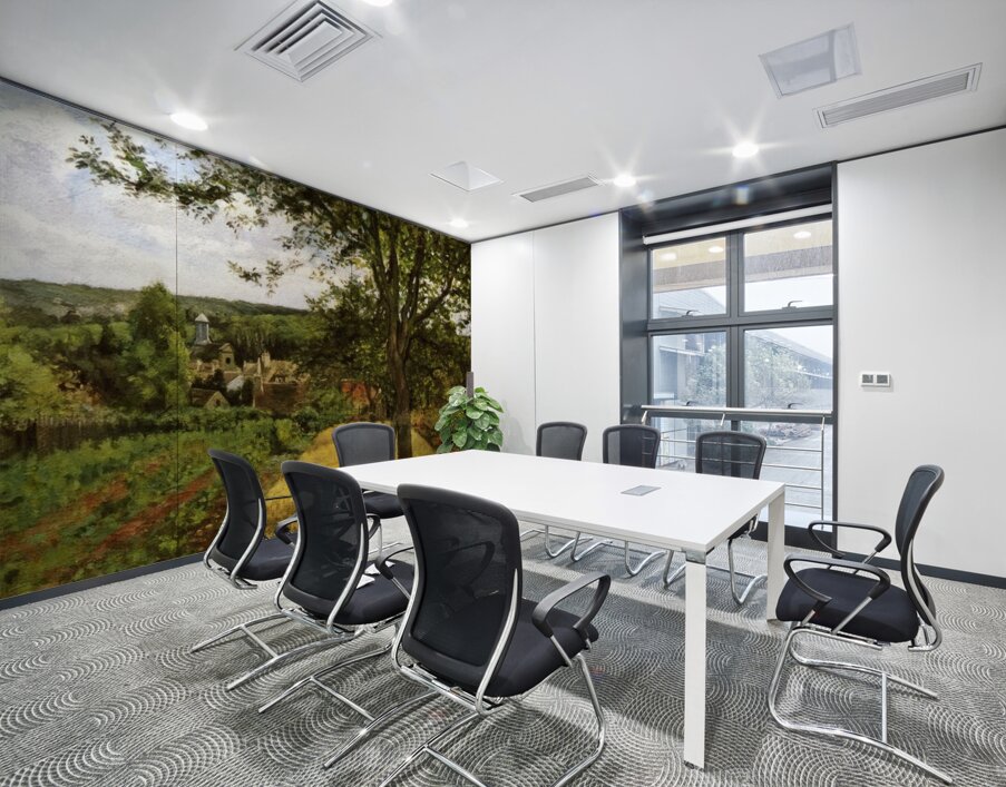 Orchards at Louveciennes 1872 Camille Pissarro Wall Printing