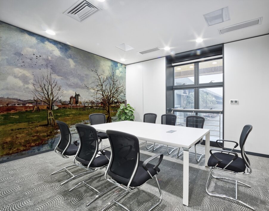 Landscape with Flooded Fields 1873 Camille Pissaro Wall Printing