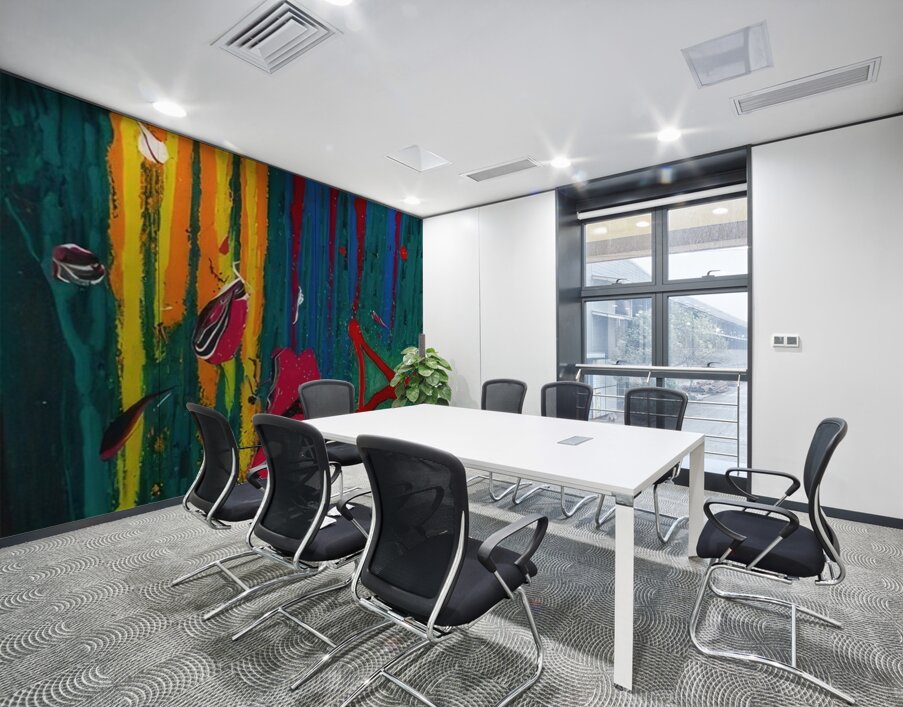 John Hoyland 61 Wall Printing