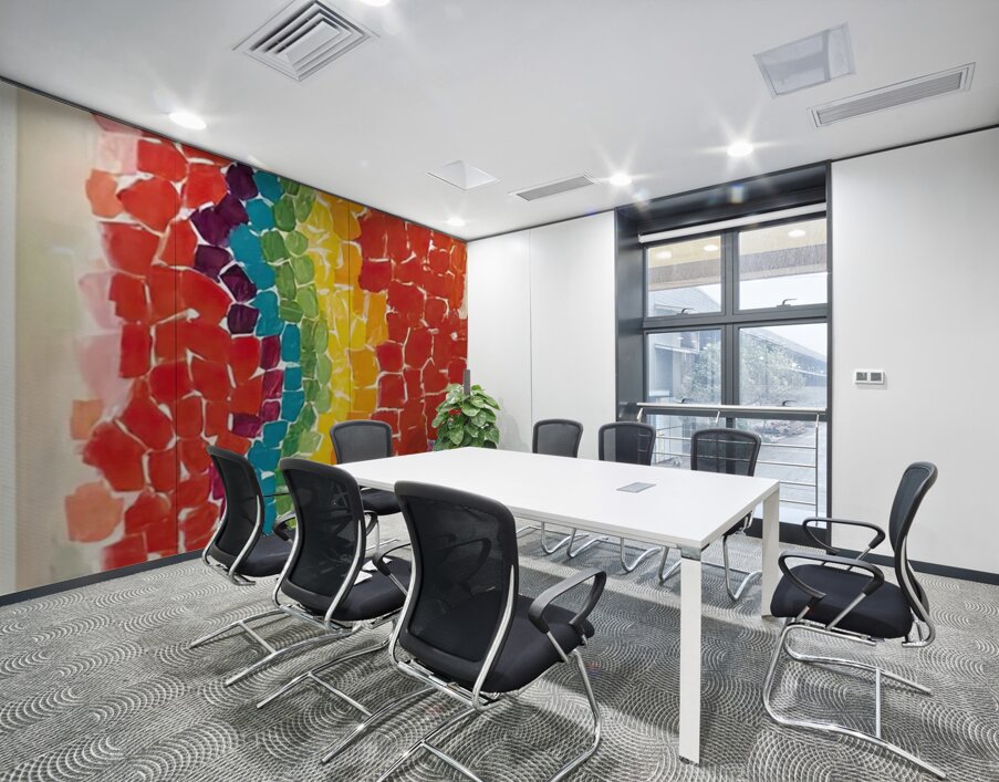 Alma Thomas 4 Wall Printing