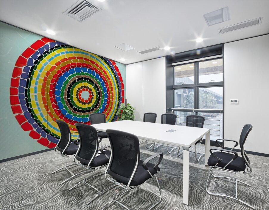 Alma Thomas 42 Wall Printing