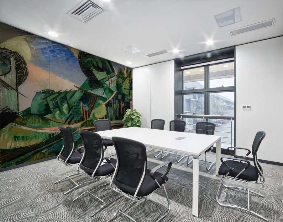 Auguste Herbin 6 Wall Printing