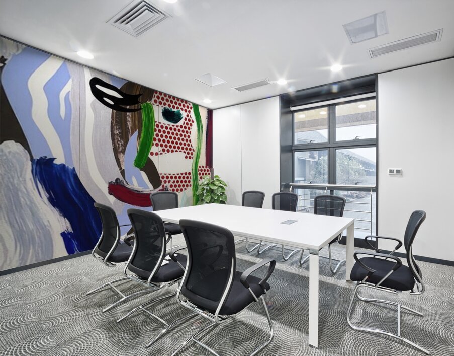 Roy Lichtenstein  Wall Printing