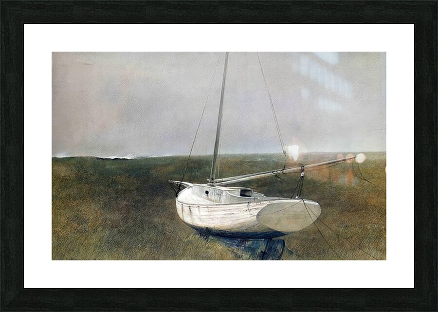 Below Dover   1950 - Andrew Wyeth Picture Frame print
