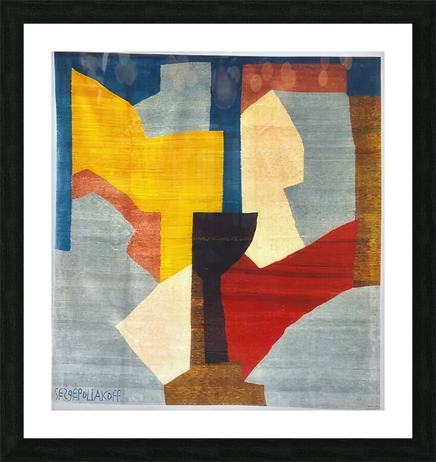 Serge Poliakoff 42 Picture Frame print