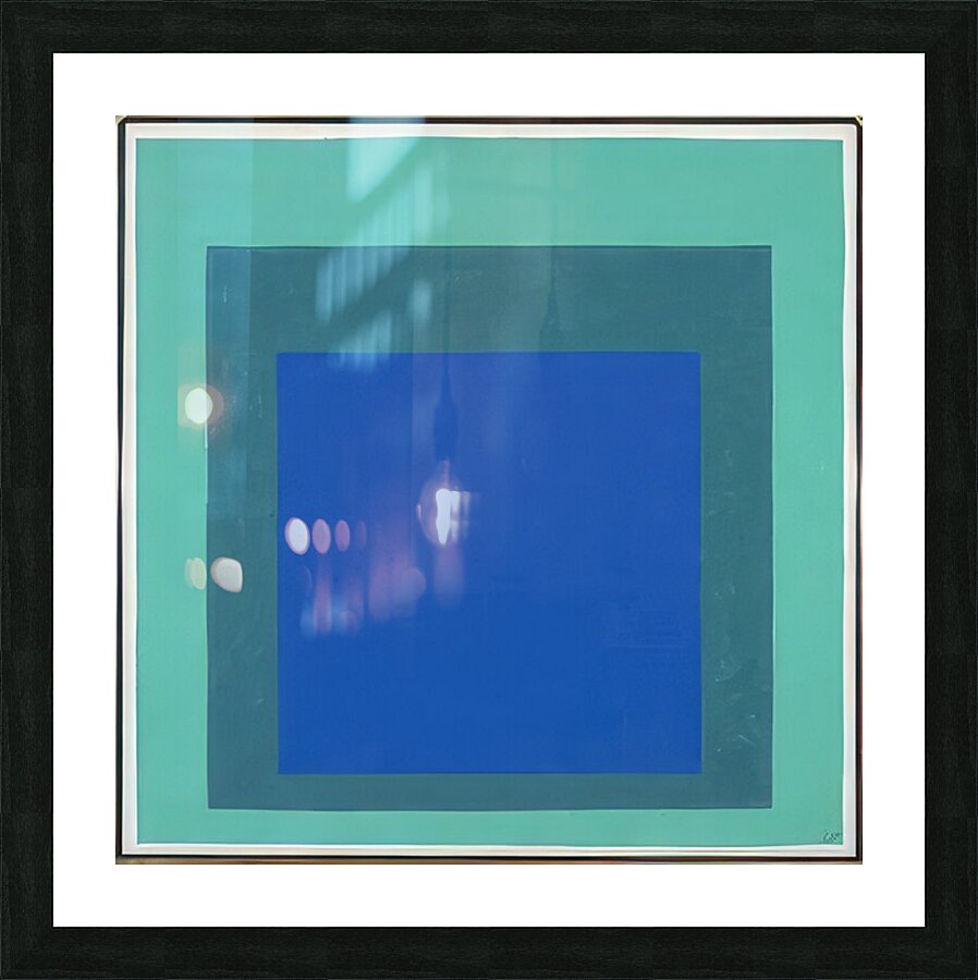 Josef Albers    11 Picture Frame print