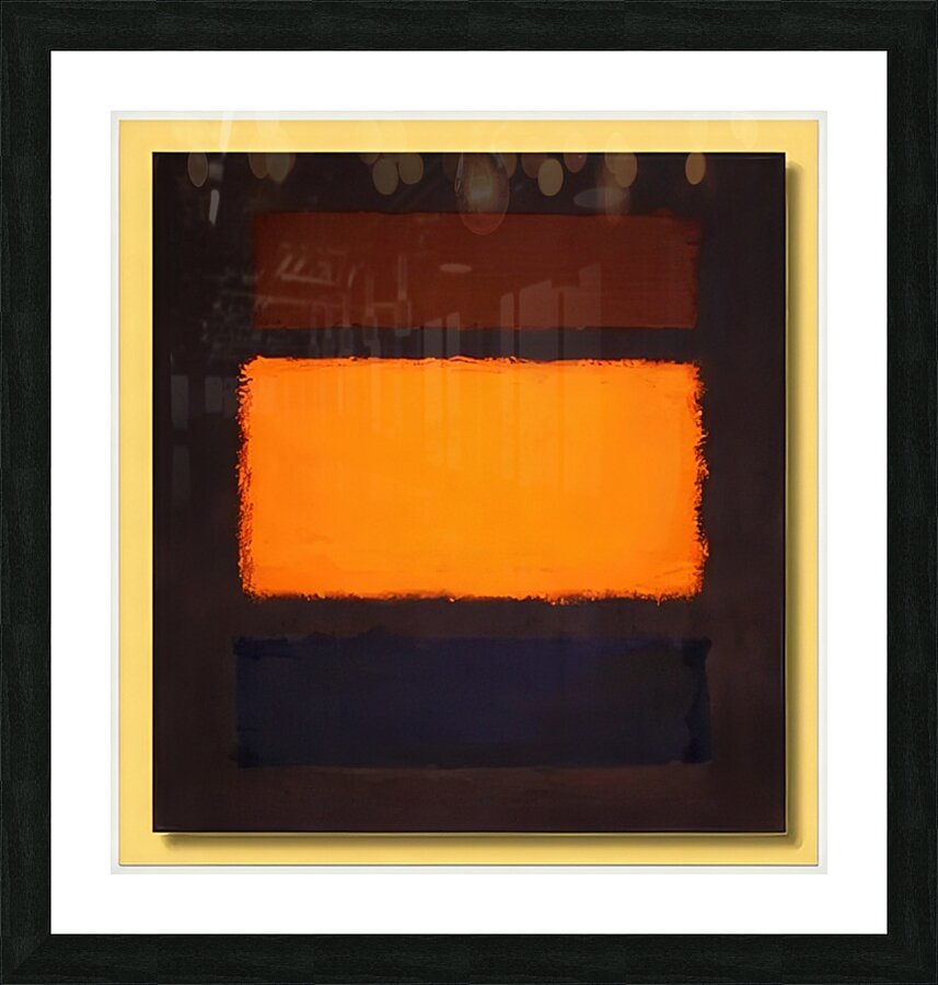 Art by Mark Rothko 30 Picture Frame print