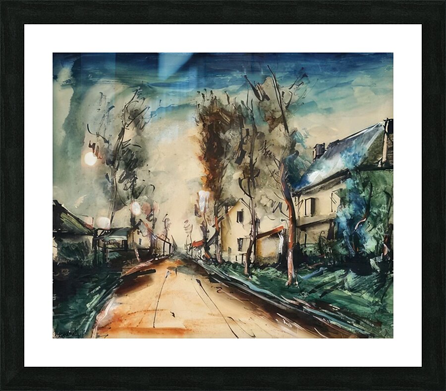 Maurice de Vlaminck 25 Picture Frame print