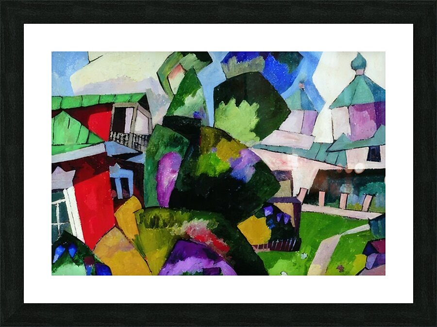 Aristarkh Lentulov 3 Picture Frame print