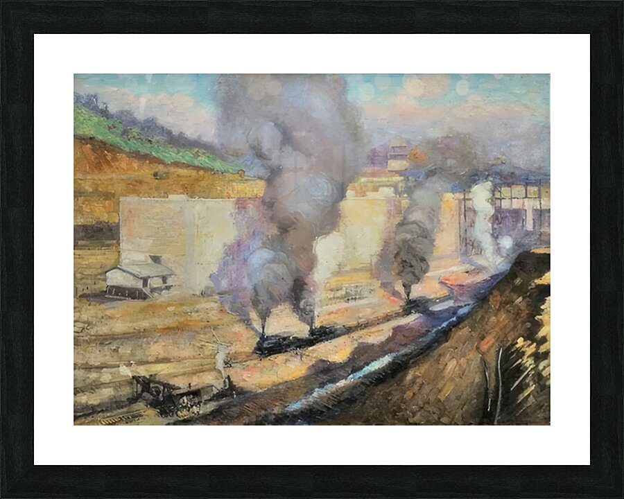 Alson Skinner Clark 9 Picture Frame Printing